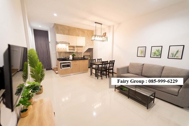 For rental-A tropical-loft style Private townhome with full facilities kitchen,laundry. รูปที่ 1