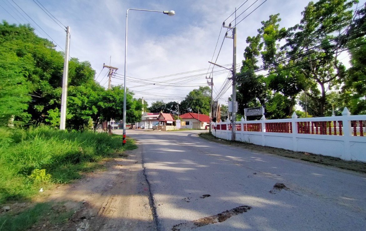 ขายที่ดินถมแล้ว 230 ตร.ว หน้าวัดครุฑธาราม  ตำบลคลองสระบัว อำเภออยุธยา จ.พระนครศรีอยุธยา   รูปที่ 1