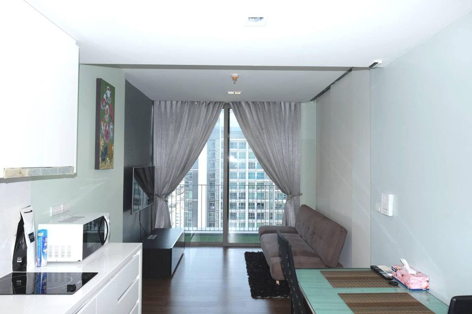 ให้เช่าCondo Nara 9 Sathorn-Naradhiwas ติด BTS ช่องนนทรี ชั้น24 ราคา 25,000 บาท  0979495559  รูปที่ 1