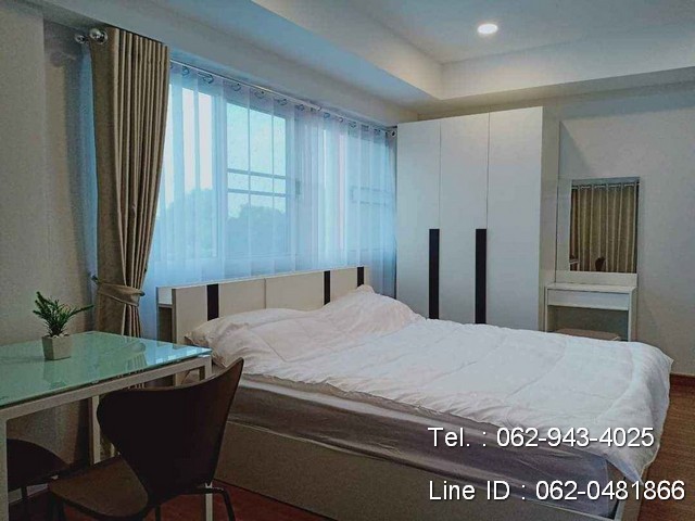 T00571 ขายคอนโด เซเว่นสตาร์ 7 Stars condo พื้นที่ 30 ตรม เฟอร์ครบ ตึก C ชั้น 4 ขายเพียง 1.29 ล้านบาท รูปที่ 1