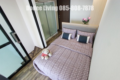 For rent Beyond Sukhumvit. 42 sq.m. Duplex Type. 1bed 1 bathroom, near BTS Udomsuk.,Fully furnished. รูปที่ 1