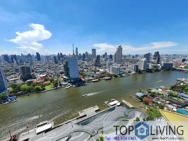 High floor 1 BR fully furnished for rent at Magnolias Waterfront Iconsiam  รูปที่ 1