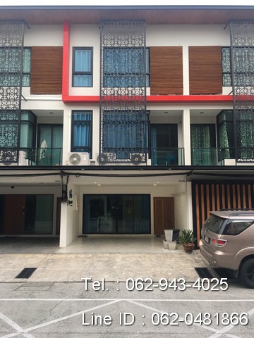 T00647 ให้เช่าโฮมออฟฟิศ 1 คูหา Promt Business Living Home in Town เจ็ดยอด เชียงใหม่ รูปที่ 1