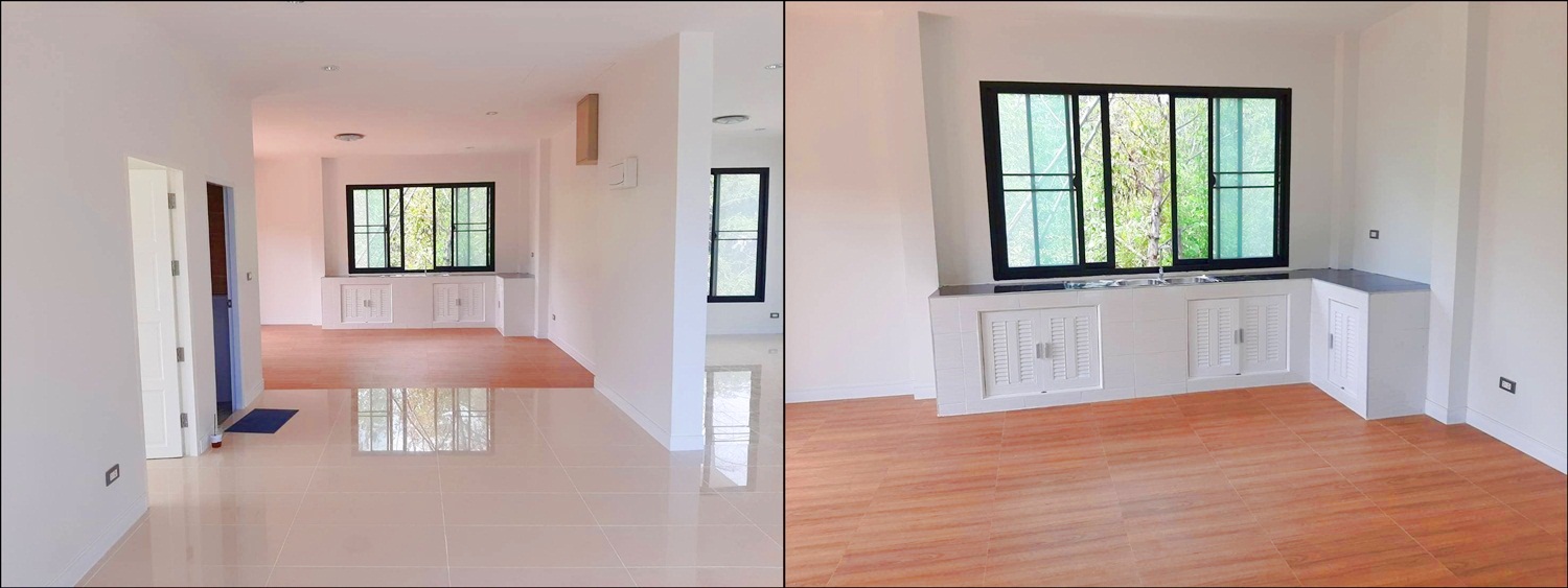 รับสร้างบ้านใหม่บ้านในแบบของคุณ ปรับปรุงต่อเติม / บ้านน็อคดาวน์ ดูหน้างานพร้อมออกแบบฟรี รูปที่ 7