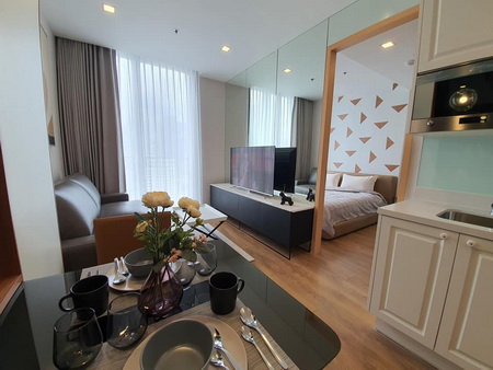 ให้เช่า คอนโด สุขุมวิท NobleBE33 1ห้องนอน City view Fully furnished ใกล้BTSพร้อมพงษ์ รูปที่ 1