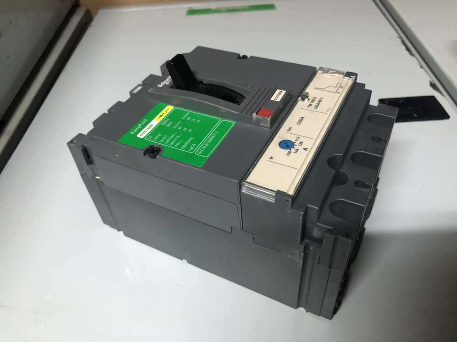 ขาย เมน เบรกเกอร์ Main Breaker Schneider CVS 160B 160A ชไนเดอร์ สามเฟส 3P 160 แอมป์ มือสอง รูปที่ 4