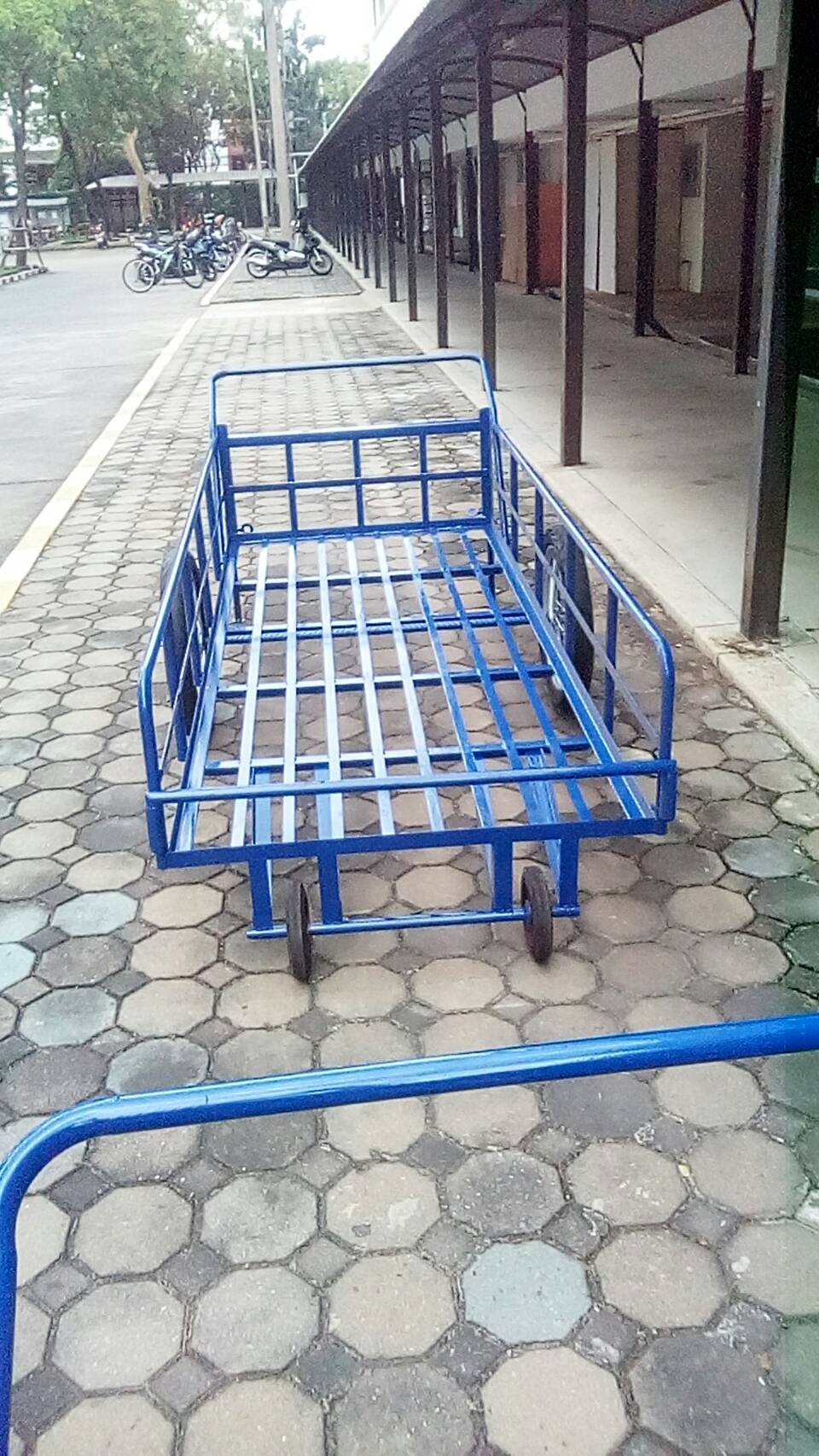   รถเข็นของ ขนาด 100×240ซม.เหล็กใหญ่(พิเศษ) รูปที่ 2
