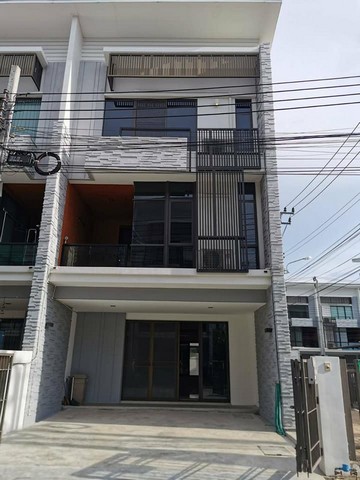 ทาวน์โฮมเช่า : เพล็กซ์ บางนา Townhome for Rent :PLEX BANGNA 0801532451 รูปที่ 1