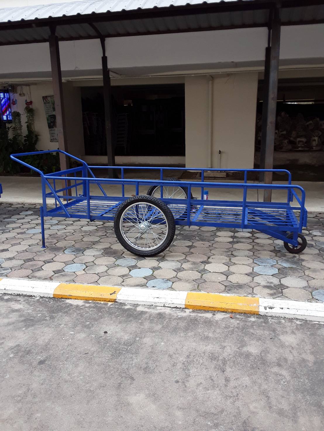   รถเข็นของ ขนาด 100×240ซม.เหล็กใหญ่(พิเศษ) รูปที่ 3
