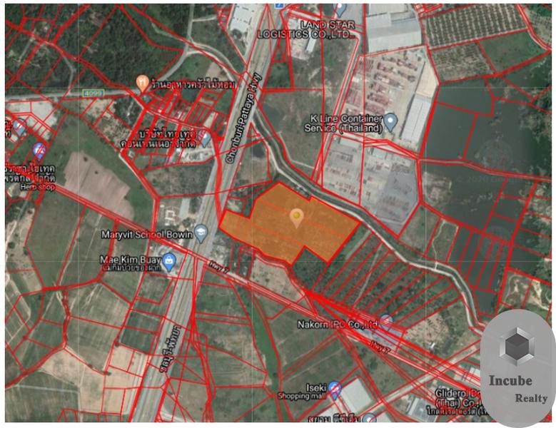 P56LA2002070 ขายที่ดิน  บางพระ ชลบุรี 45-2-0.0 ไร่ 237 ล้านบาท  รูปที่ 1