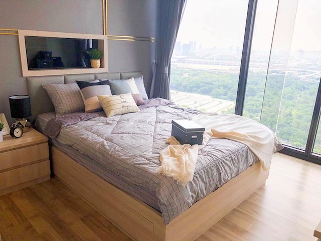 A63-0084 ให้เช่า The Line จตุจักร-หมอชิต ห้อง 1 Bedroom Fully-Furnished ห้องสวย วิวสวนจตุจักรเต็มๆ  รูปที่ 1