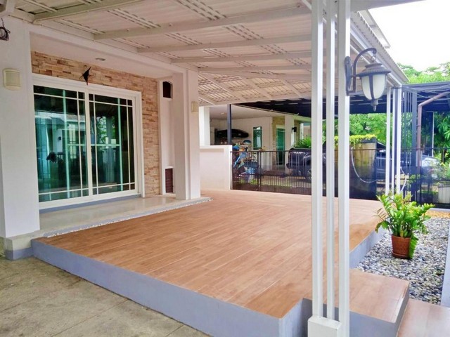 Code18895 Beautiful Single house for RENT Close to The nine rama9 Mattana Rama9 NEAR Motorway รูปที่ 1