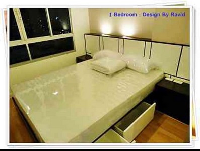 Lumpini Ville Latphrao - Chokchai 4 ตึก A   1  Bedroom พร้อมเช่า ห้องบิ๊วอิน รูปที่ 1