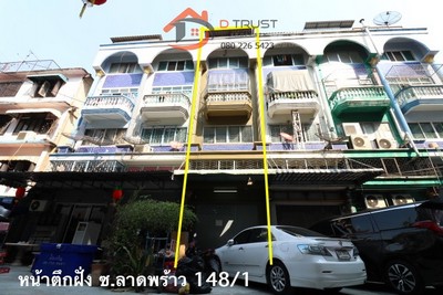 ขาย ตึกแถว อาคารพาณิชย์ ลาดพร้าว 150-148/1 คลองจั่น  รูปที่ 1