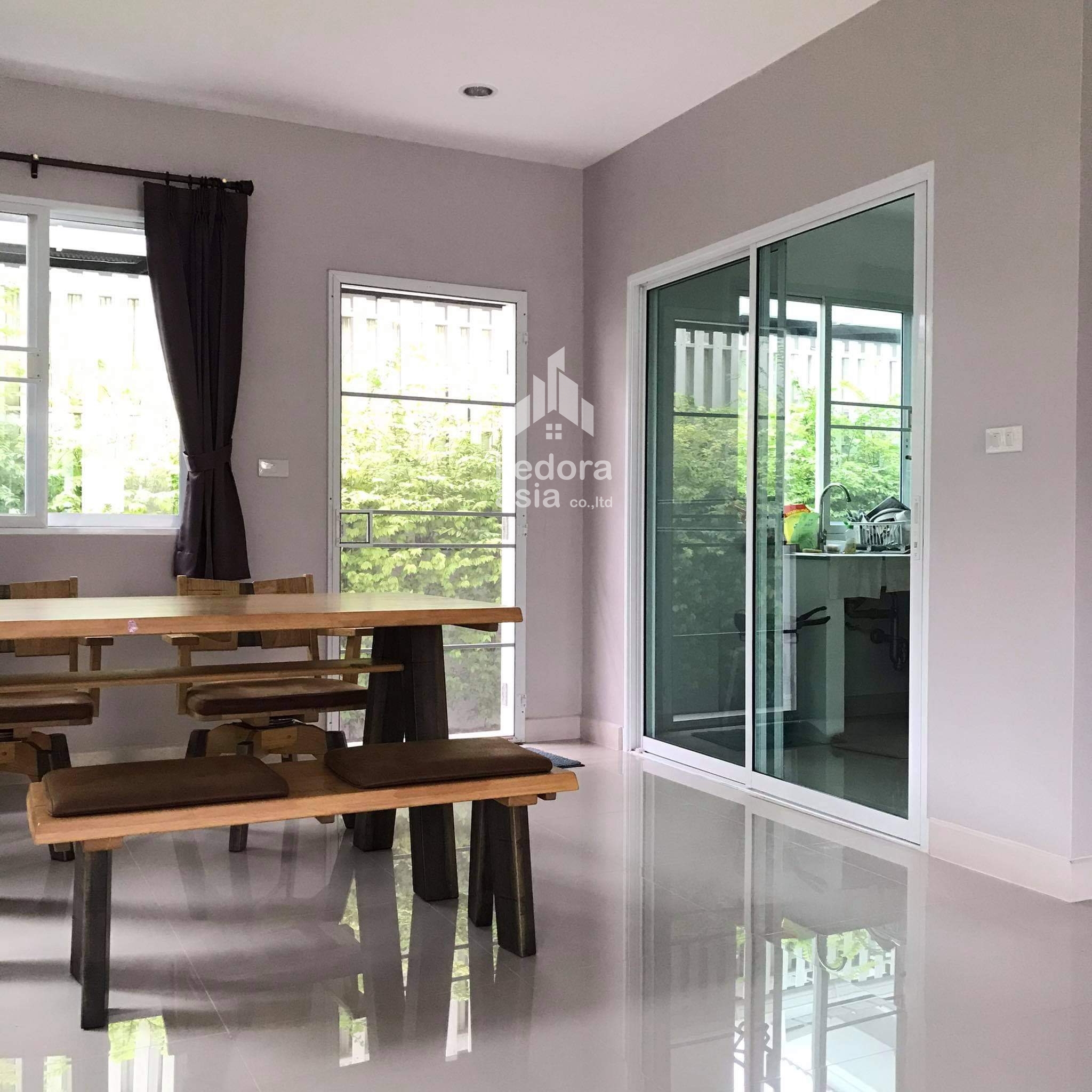 The Zente Samut Songkhram,Single House for rent  4 Bedroom 3 Bathroom, 38 Sqw. 2 Storey รูปที่ 1