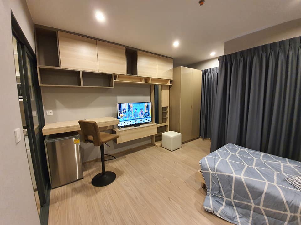 ให้เช่าCondo The tree huamak Interchangeชั้น 8 ขนาด 23 ตร.ม. ห้อง studio ราคา 12,500 บาท 0979495559 รูปที่ 1