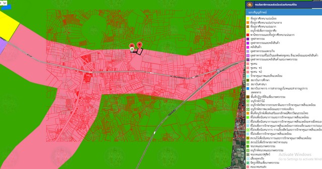 L020164 ขายที่ดินสวยเหมาะทำโครงการพื้นที่สีชมพูชุมชน ทำเลใกล้แยกกระจับ 10ไร่ ใกล้Big C บ้านโป่ง  รูปที่ 1