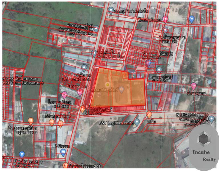 P56LA2002067 ขายที่ดิน  หนองขาม ชลบุรี 17-2-1.0 ไร่ 99.76425 ล้านบาท  รูปที่ 1