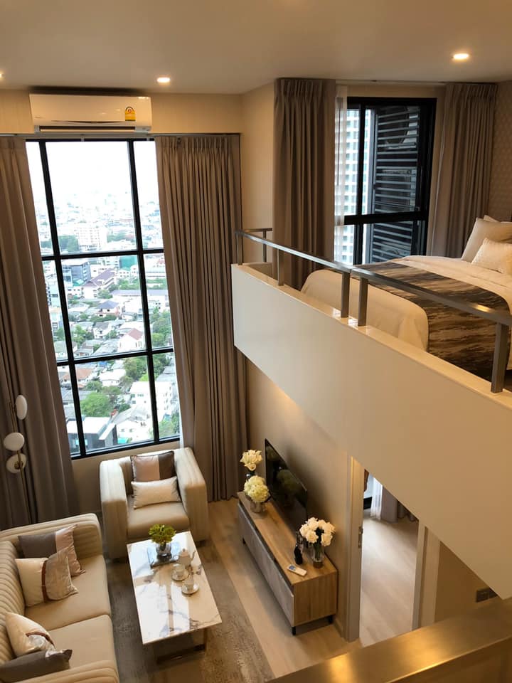 ให้เช่าCondo Knightsbridge Prime Sathorn Duplex 31th ราคา35,000บาท 1bed   ห้องสวย  0972989594  รูปที่ 1