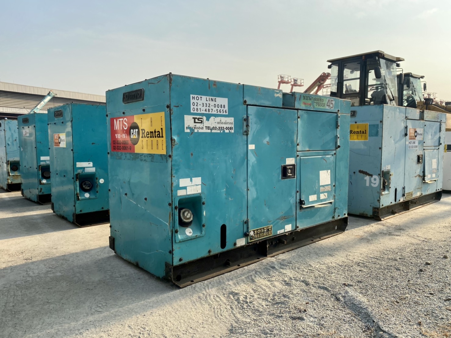 เครื่องไฟ DENYO มีตั้งแต่ขนาด 25 - 220 KVA. รูปที่ 1