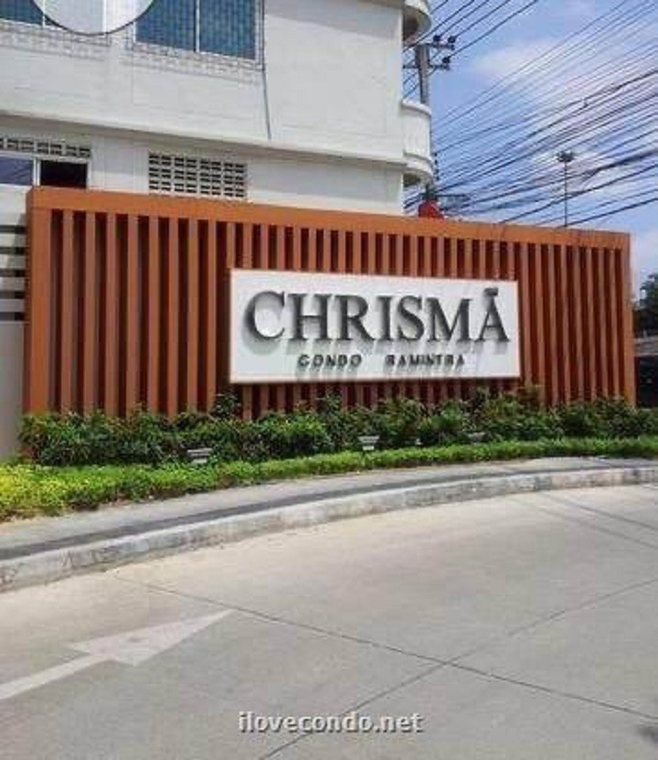 ขาย คริสม่า คอนโด รามอินทรา (Chrisma Condo Ramintra) เขตคันนายาว รูปที่ 1