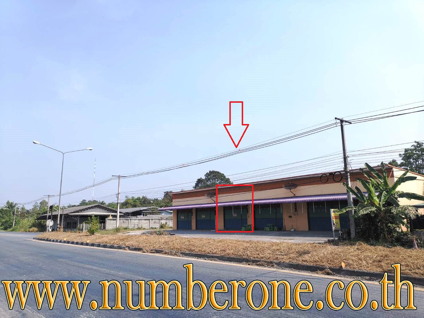 ขายด่วนอาคารพาณิชย์ ติดถนนบ้านนา-แก่งคอย อ.บ้านนา จ.นครนายก รูปที่ 3