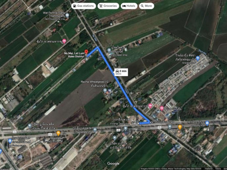 ขาย ที่ดิน อยู่ในแหล่งประชากรอยู่อาศัย ที่ดินปทุมธานี 1 ไร่ 3 งาน 91 ตร.วา น้ำไม่ท่วม รูปที่ 5