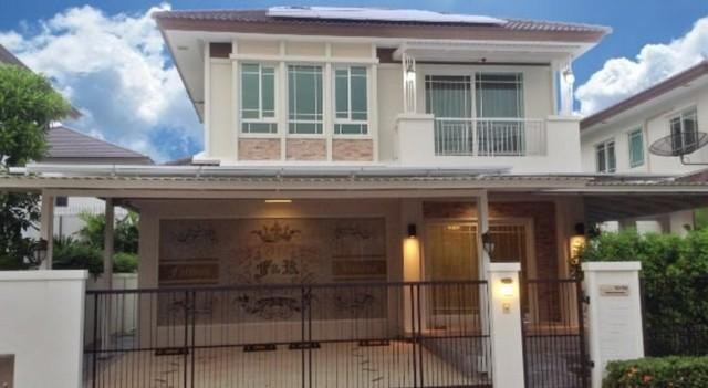 HR 4625 ให้เช่าบ้านเดี่ยว 2 ชั้น หมู่บ้านมัณฑนา พระราม9ศรีนครินทร์ กรุงเทพกรีฑาซอย 7 รูปที่ 1