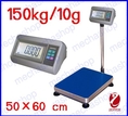 ตาชั่งดิจิตอล เครื่องชั่งแบบตั้งพื้น Digital Scale ชั่งได้ 150kg ละเอียด10g แท่นชั่ง50x60cm  ยี่ห้อZEPPER รุ่น T7-EA (จีน)