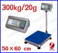 ตาชั่งดิจิตอล เครื่องชั่งแบบตั้งพื้น Digital Scale ชั่งได้ 300kg ละเอียด20g แท่นชั่ง50x60cm ยี่ห้อ ZEPPER รุ่น T7-EA (จีน)