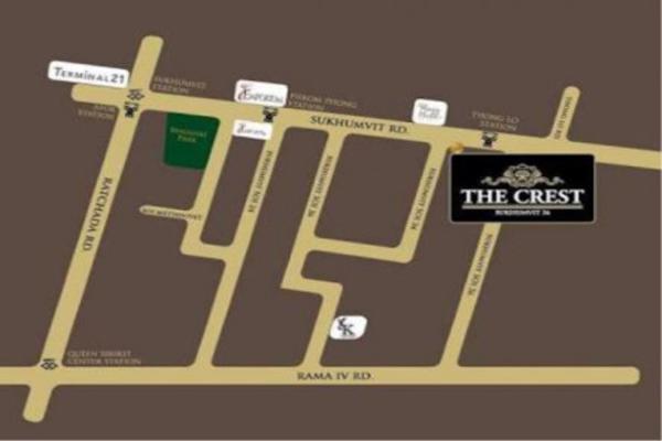 [Duplicate]ขาย คอนโด The Crest สุขุมวิท 34 35.78 ตรม. คอนโดหรูติด BTS. รูปที่ 4