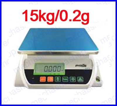 ตาชั่งดิจิตอล เครื่องชั่งตั้งโต๊ะ เครื่องชั่งราคาถูก 30kg ละเอียด0.5g PWH Weighing Scales แท่นชั่ง280x220mm พร้อม Port เชื่อมต่อ Lamp Tower รูปที่ 1