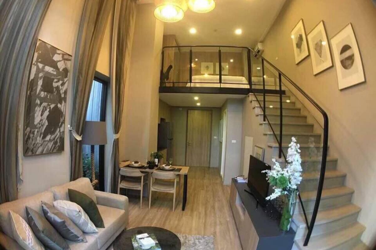 ขาย Blossom Condo @ Sathorn-Charoenrat  Duplex 1 ห้องนอน แต่งสวย 47 ตรม. ชั้น 1 ใกล้ BTS สุรศักดิ์  รูปที่ 1