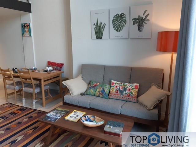 ForRent The Lofts Silom Ready to move in Fully furnished near BTS Surasak Station  รูปที่ 1