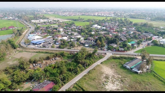 ขายที่ดินหางดง 4 ไร่ 114 ตรว ติดถนนทั้ง 2 ด้าน ที่ดินหันหน้าทางทิศ ตะวันออก ใกล้กาดฝรั่ง 3.4 กิโล รูปที่ 1