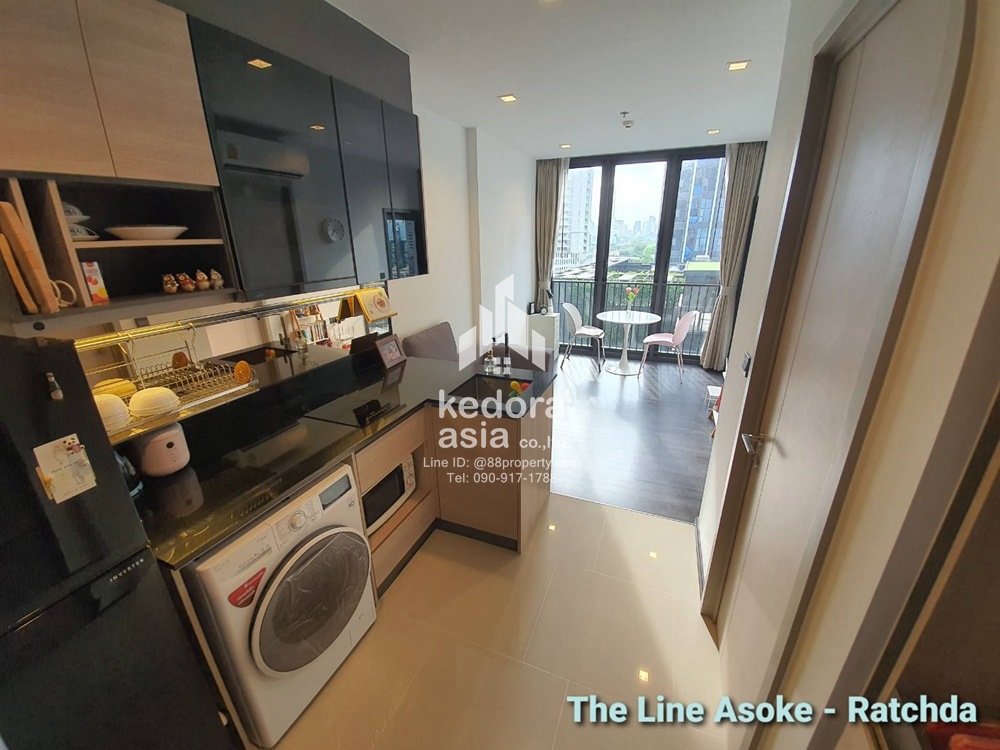 AC-TLASRCD-01- The Line Asoke Location Dindaeng Road, Dindaeng Subdistrict,  รูปที่ 1