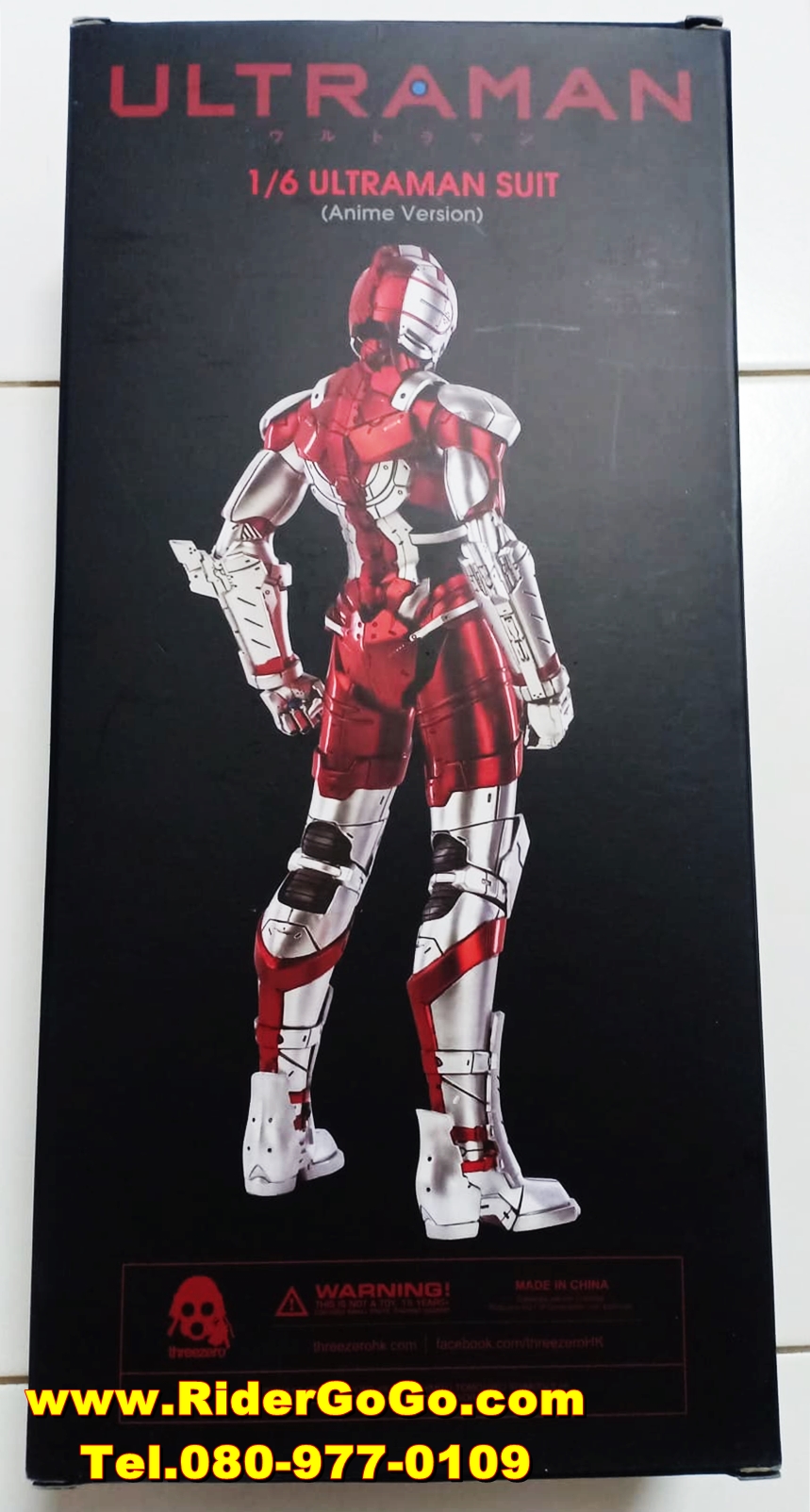 โมเดลอุลตร้าแมน ฉบับมังงะ Threezero 1/6 ULTRAMAN SUIT (Anime Version) โมเดลขนาดสูงประมาณ 30 เซนติเมตร สภาพสวยใหม่ของแท้ รูปที่ 5