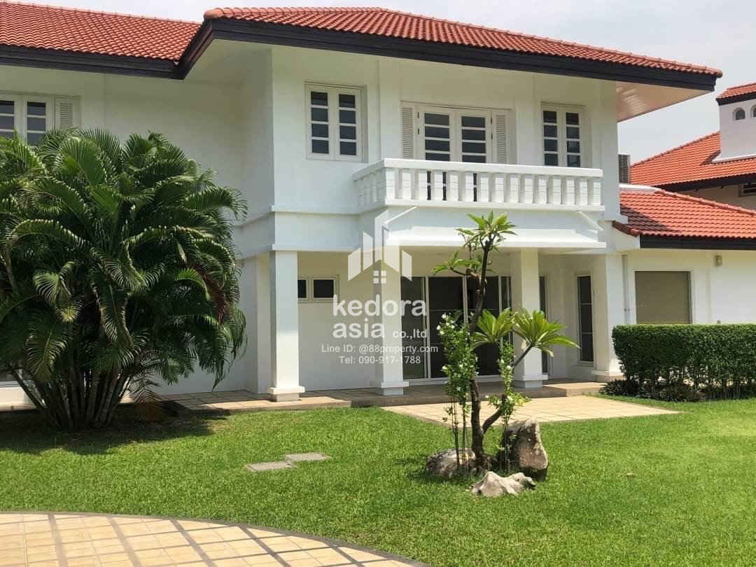 R-SH-223-Single house for rent with Private pool for rent in Bangna. รูปที่ 1