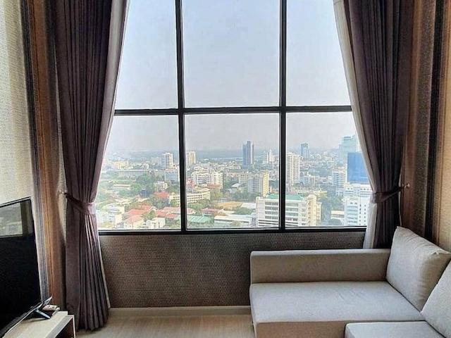 ขาย Knightsbridge Prime Sathorn 1 ห้องนอน Duplex 36 ตรม. ชั้น 30 ใจกลางสาทร ใกล้ BTS ช่องนนทรี รูปที่ 1