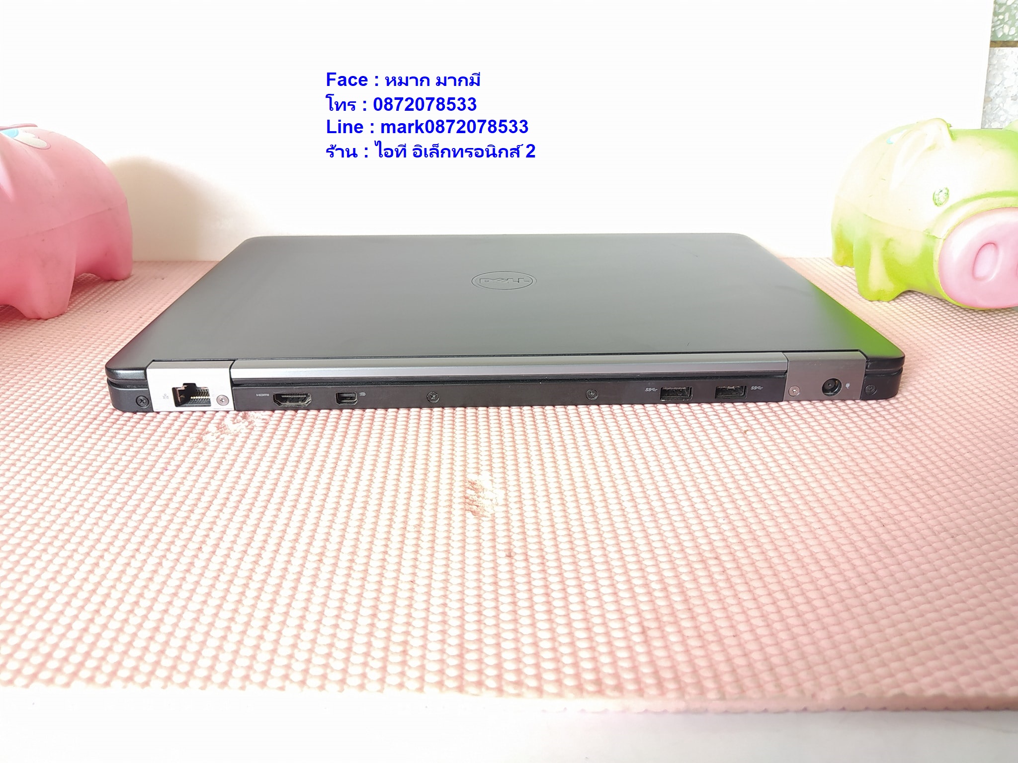 Dell Latitude E7470  Core i5-6200U แรม 8 GB   M.2 SSD 256 GB รูปที่ 7