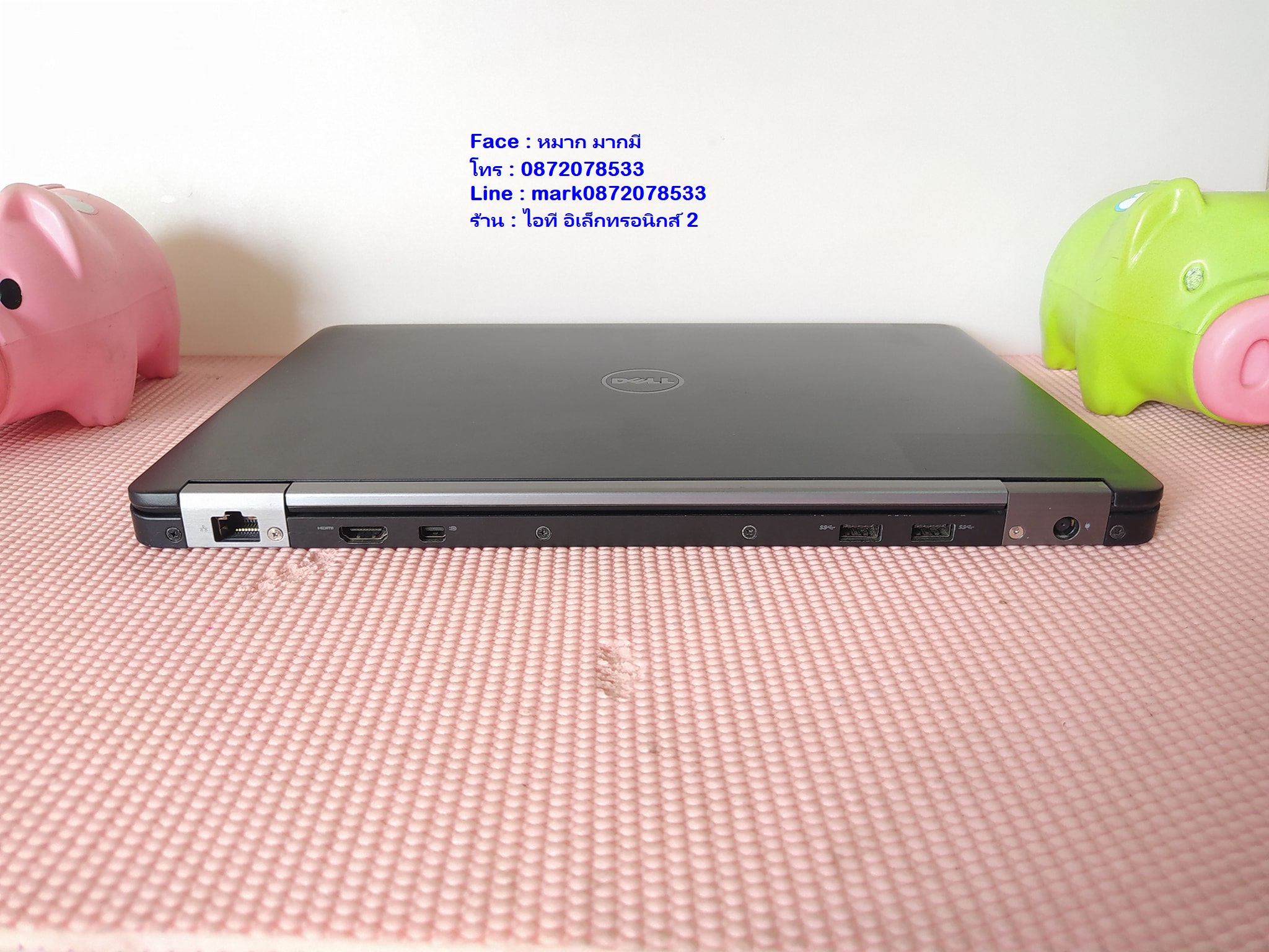 Dell Latitude E7470 Core i5-6200U 2.3 GHz แรม 4 GB   M.2 SSD 128 Gb รูปที่ 7