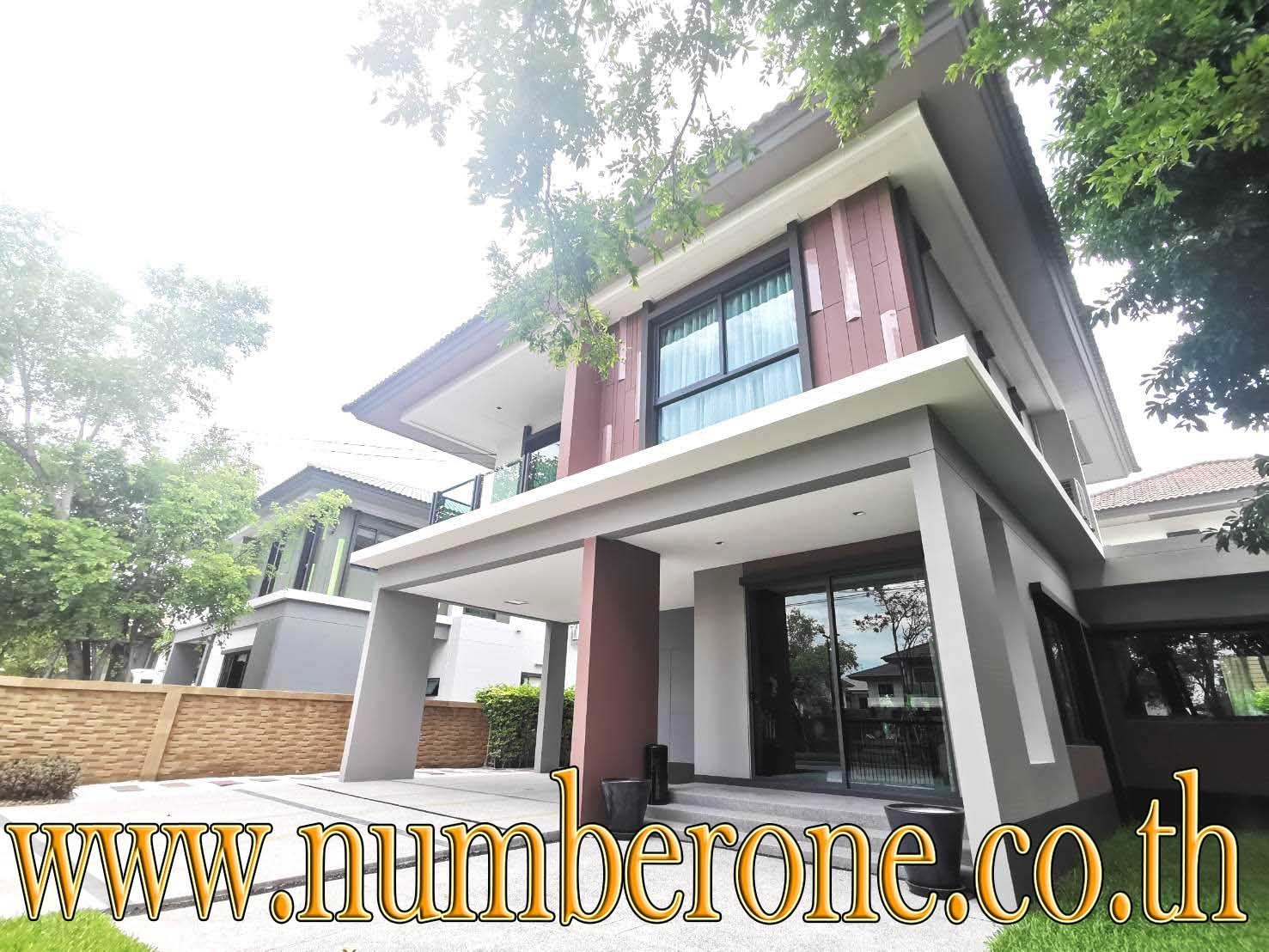 ขายบ้านเดี่ยว พร้อมเฟอร์ครบ หมู่บ้านบุราสิริ วงแหวน-อ่อนนุช  พร้อมจัดสินเชื่อฟรี รูปที่ 3