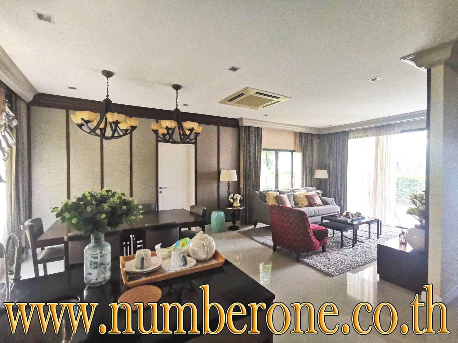 ขายบ้านเดี่ยว พร้อมเฟอร์ครบ หมู่บ้านบุราสิริ วงแหวน-อ่อนนุช  พร้อมจัดสินเชื่อฟรี รูปที่ 4