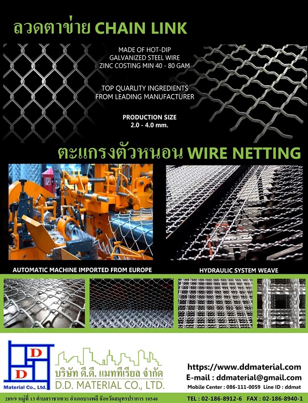 ตะแกรงเหล็กไวร์เมช (Wire Mesh) ใช้ในงานก่อสร้าง ขึ้นรูปง่าย ประหยัดกว่าเหล็กธรรมดา รูปที่ 1