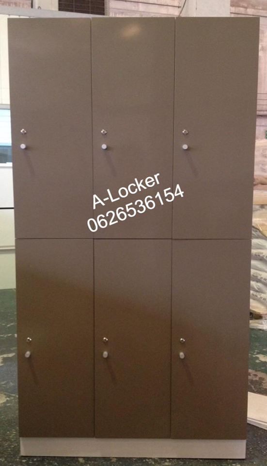 PVC LOCKER  6  doors / ตู้ล็อคเกอร์พีวีซี 6 ประตู   รูปที่ 1