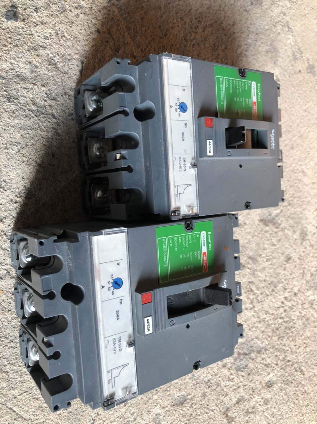 ขาย เมน เบรกเกอร์ Main Breaker Schneider CVS 100F 63A ชไนเดอร์ สามเฟส 3P 63 แอมป์ มือสอง รูปที่ 6