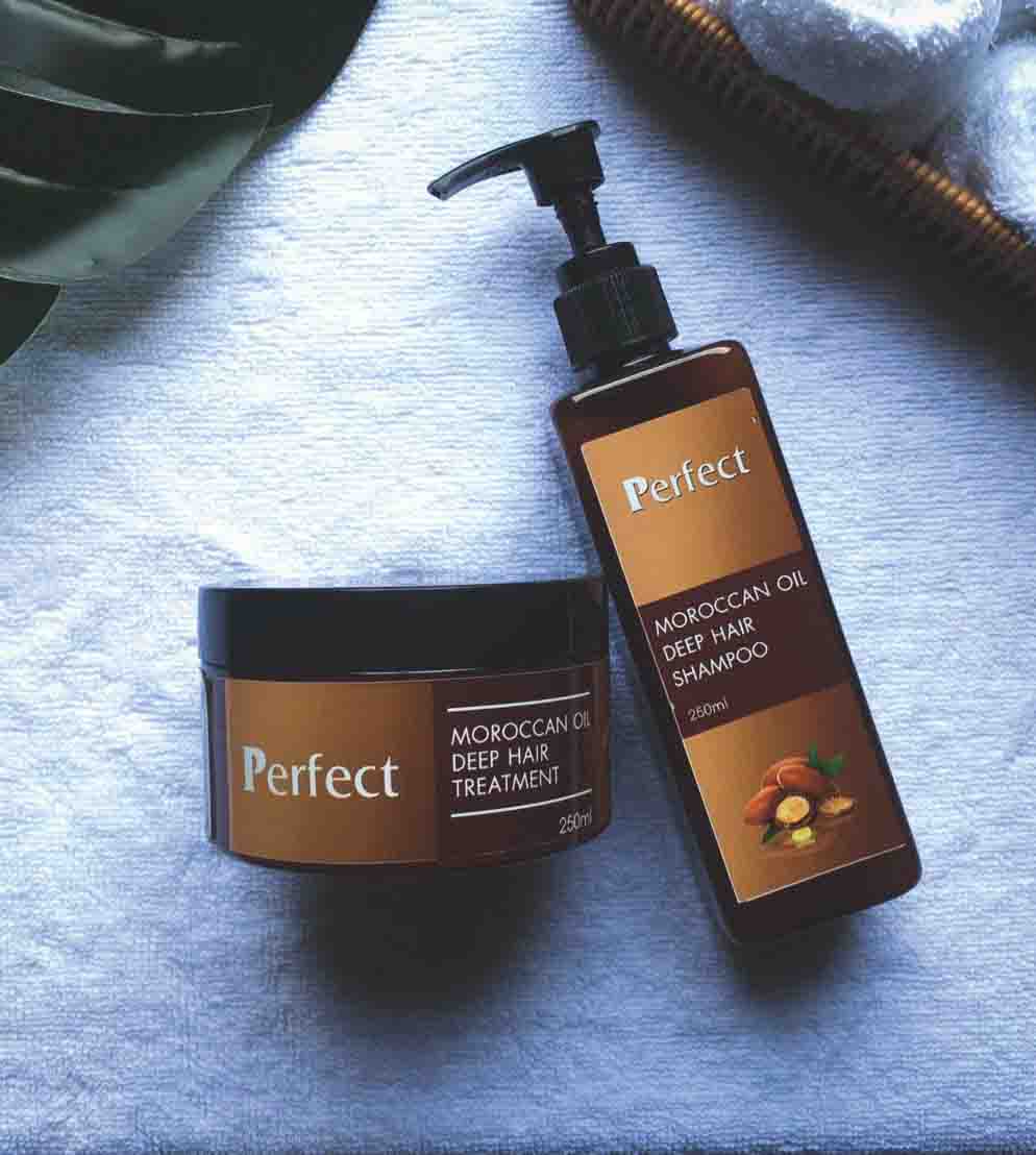 แชมพู Moroccan oil deep hair shampoo และ ทรีทเม้นท์ Moroccan oil deep hair treatment รูปที่ 1