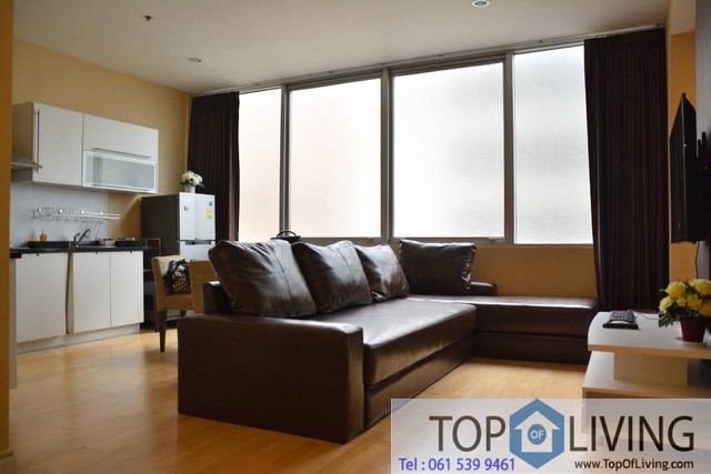 SellCondo Baan Sathorn – Chaophraya  2 beds 1 baht  near BTS Saphan Taksin  รูปที่ 1