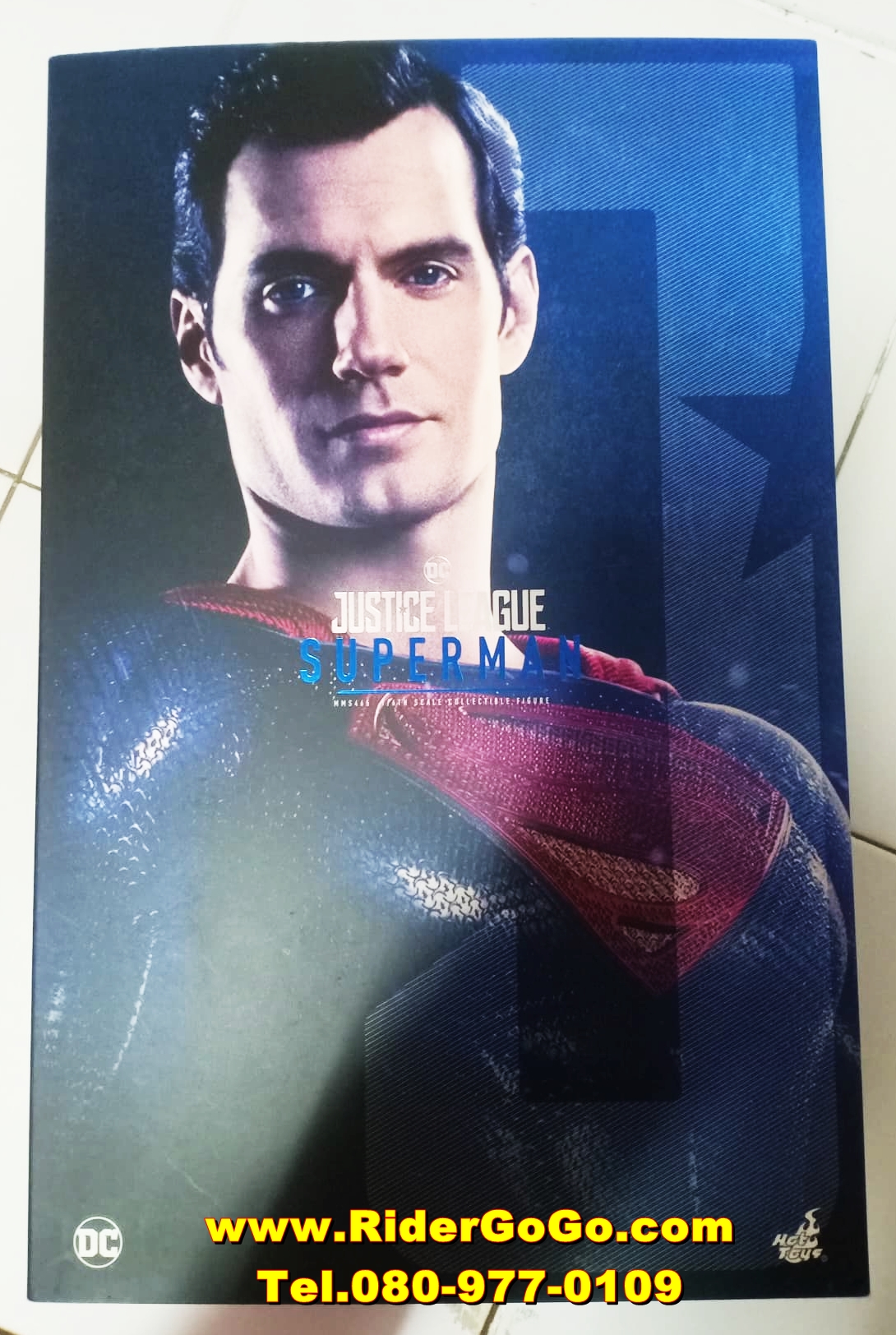 HOT TOYS Superman Justice League โมเดลซุปเปอร์แมน ภาคจัสติคลีก สภาพดีของแท้ รูปที่ 3