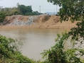 ขายที่ดินติดแม่น้ำแควน้อย เมืองกาญจนบุรี 15 ไร่  บรรยากาศดีมาก เหมาะสร้างบ้าน ทำการเกษตร ทำรีสอร์ท 